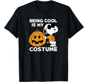  Peanuts Snoopy Cool Halloween Costume T-Shirt